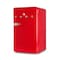 Commercial Cool 3.2 Cu. Ft. Refrigerator With Freezer, Retro Fridge, Red CCRR32HR - alternate 1